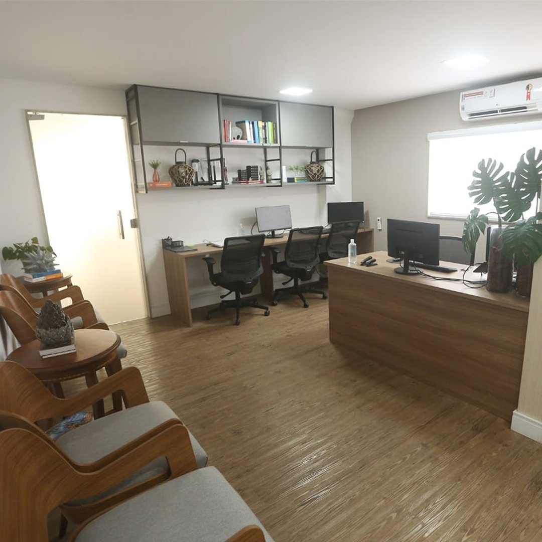 Espaço de trabalho do escritório